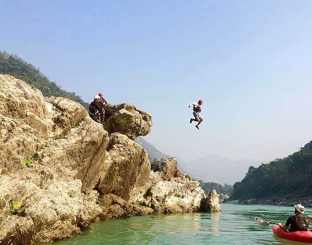 Cliff Jumping